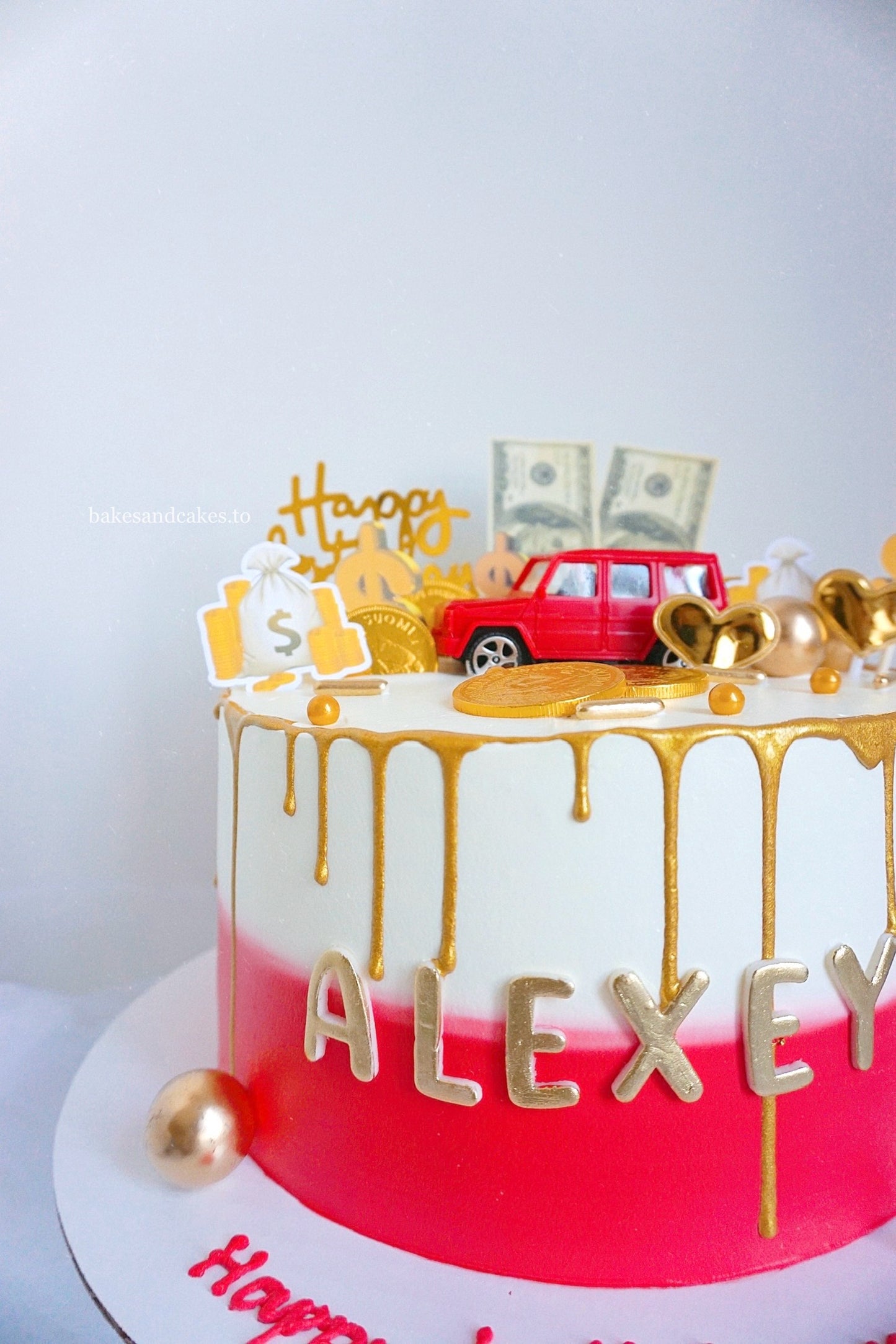 Money Cake (Red)