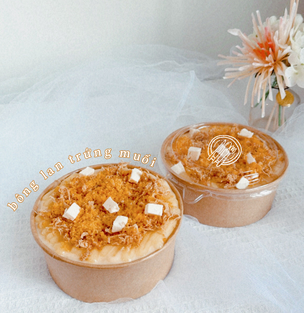 Mini Salted Egg Cake